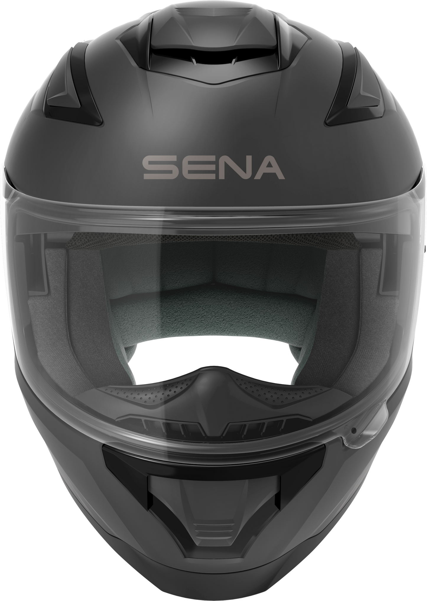 Stryker Full Face Helmet With Mesh Intercom Matte Black Lg