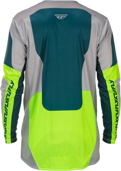 Lite Jersey Grey/Lime/Teal Md