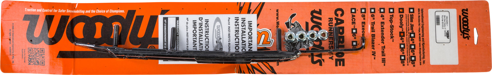 Dooly 4" Carbide Runner