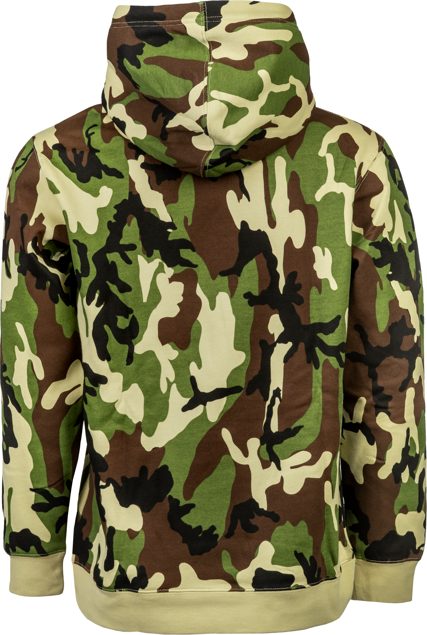 Fly Trademark Hoodie Army Camo Lg