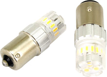 Led Bau15s Py21w Red Pair Single Contact Offset Pin