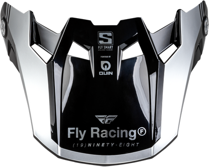 Formula S Carbon Legacy Visor Blue Carbon/Silver Xl/2x