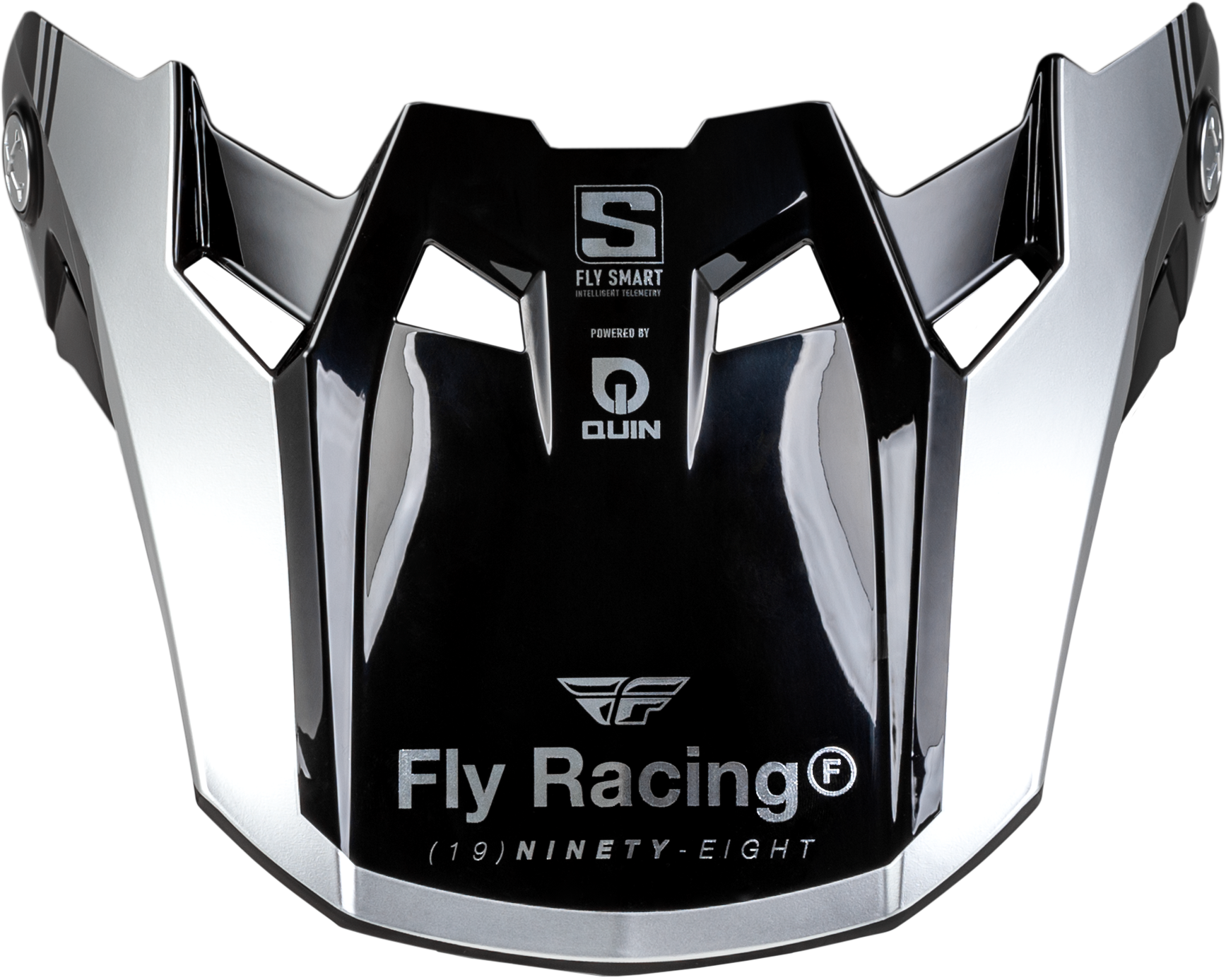 Formula S Carbon Legacy Visor Blue Carbon/Silver Yl/Sm