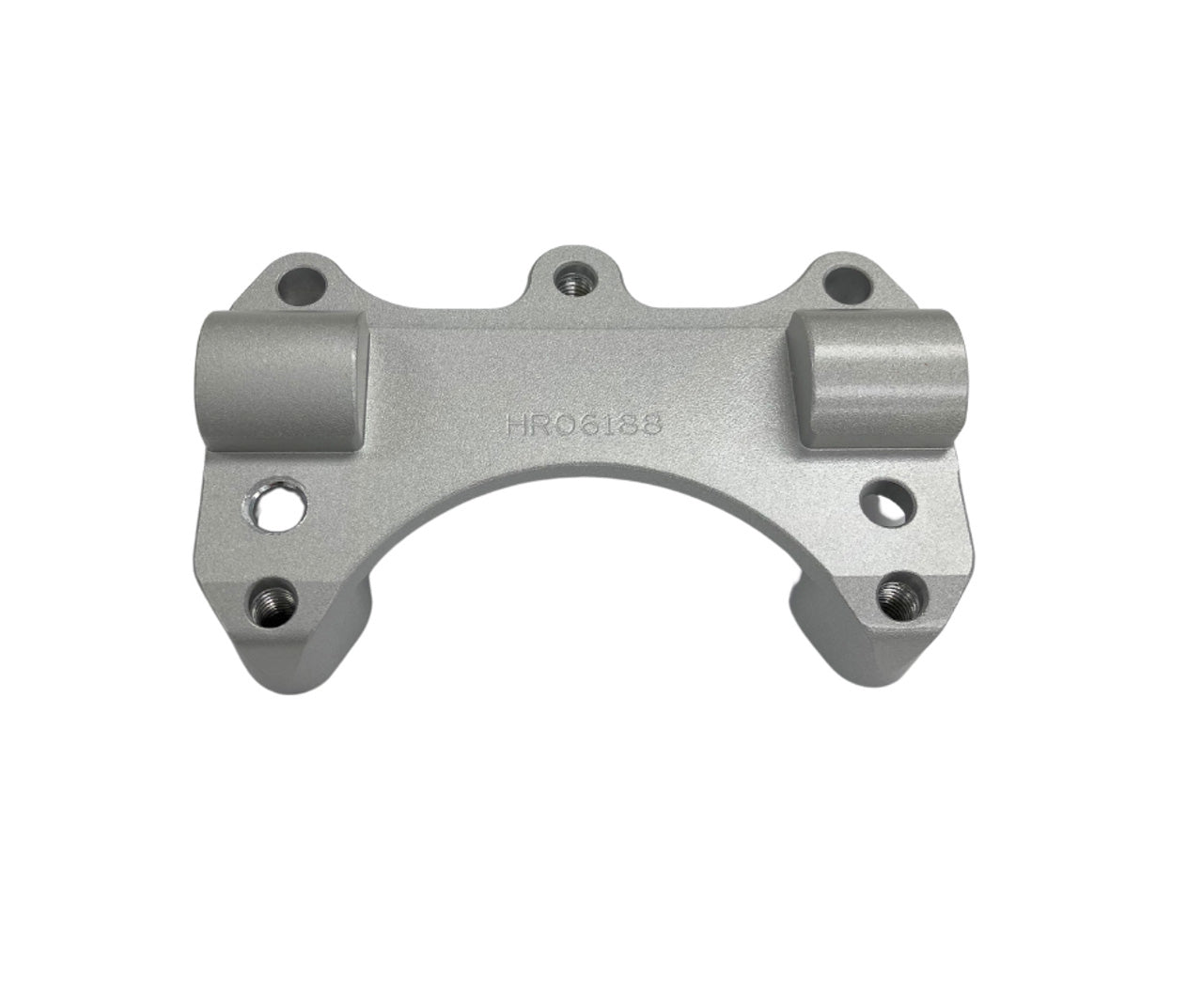 Handlebar Risers Silver W/Ram Ball Tri