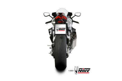 MIVV Slip-on, SR-1 Titanium, Standard Exhaust For Aprilia RSV4 2021-2023