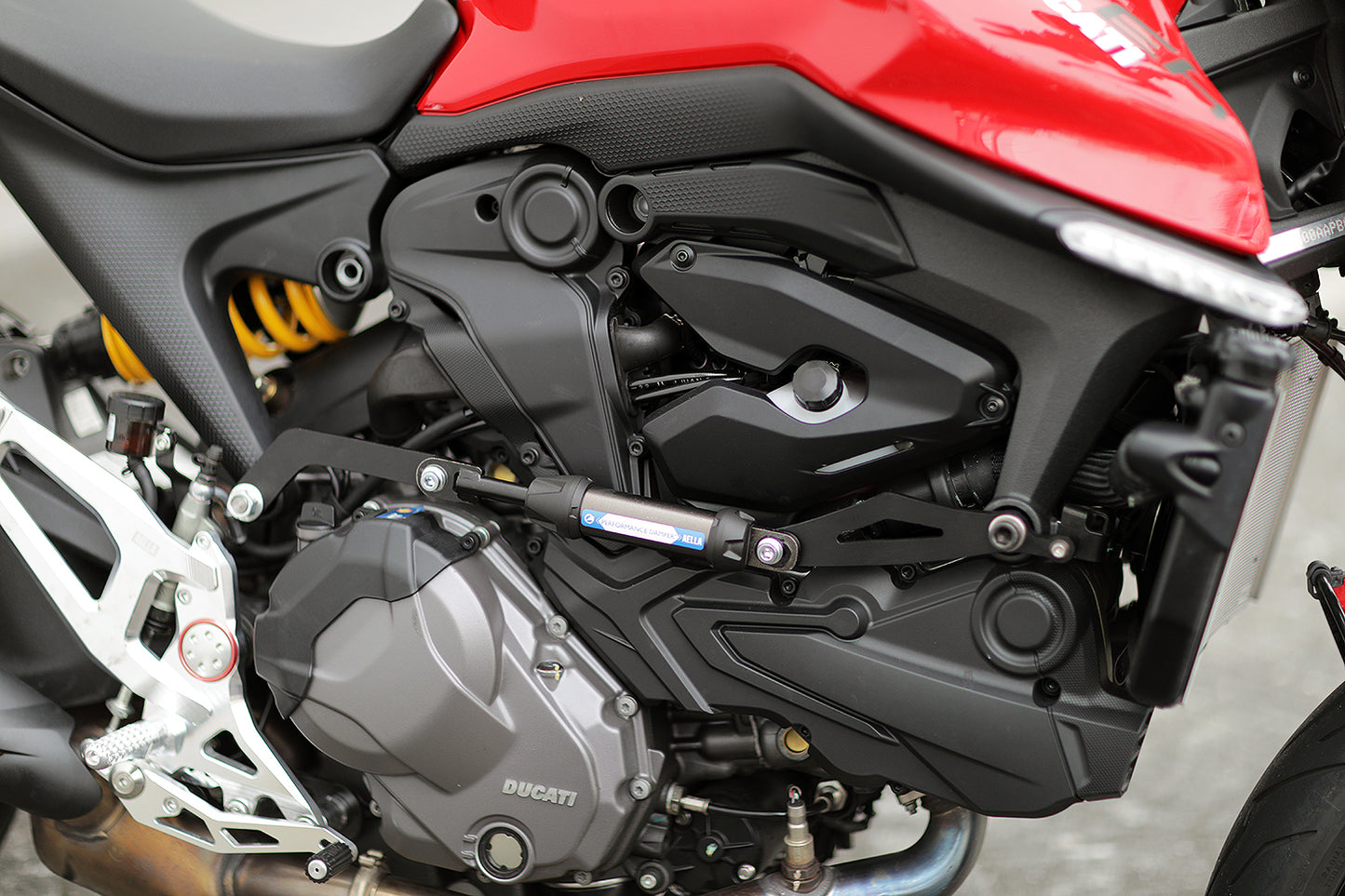AELLA / Active Performance Frame Damper for Ducati Monster 937 (2021+)