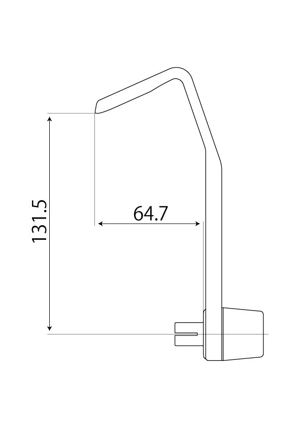 AELLA Brake Lever Guard and Matching Bar End For Ducati Panigale V4