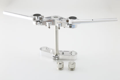 AELLA Complete Adjustable Triple Clamp and Adjustable Handlebars for the Royal Enfield Continental 650 GT