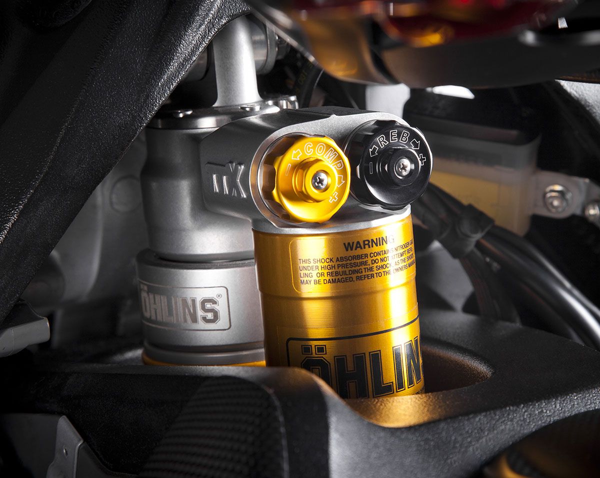 Motocorse Custom Ohlins TTX Rear Shock for MV Agusta Rivale 800