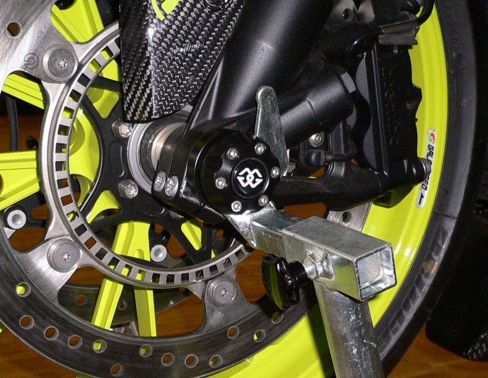 Gilles AP.GT Rear Axle Protectors for the Ducati Monster S4