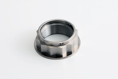AELLA Titanium Rear Wheel Axle Nut for the Ducati DesertX, Multistrada V4, 1200 / 1260 Enduro, 950, Monster 821, and Panigale 899 / 959