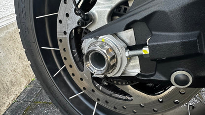 AELLA Titanium Rear Wheel Axle Nut for the Ducati DesertX, Multistrada V4, 1200 / 1260 Enduro, 950, Monster 821, and Panigale 899 / 959