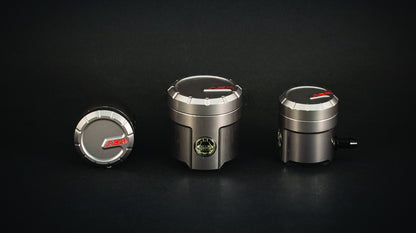 AEM FACTORY - BILLET ALUMINUM RESERVOIR TANK- old style