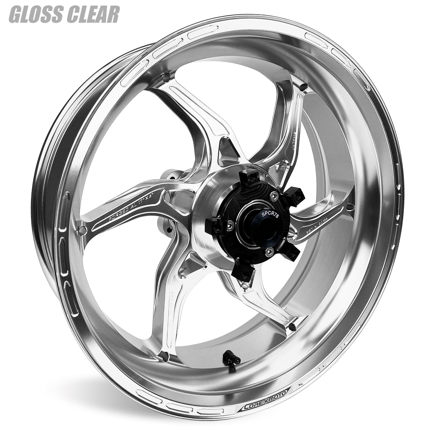 Core Moto APEX-6 Forged Aluminum Wheels for the Kawasaki ZX-10R / ZX-10RR (2016+)