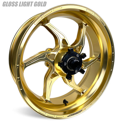 Core Moto APEX-6 Forged Aluminum Wheels for the Kawasaki ZX-10R / ZX-10RR (2016+)