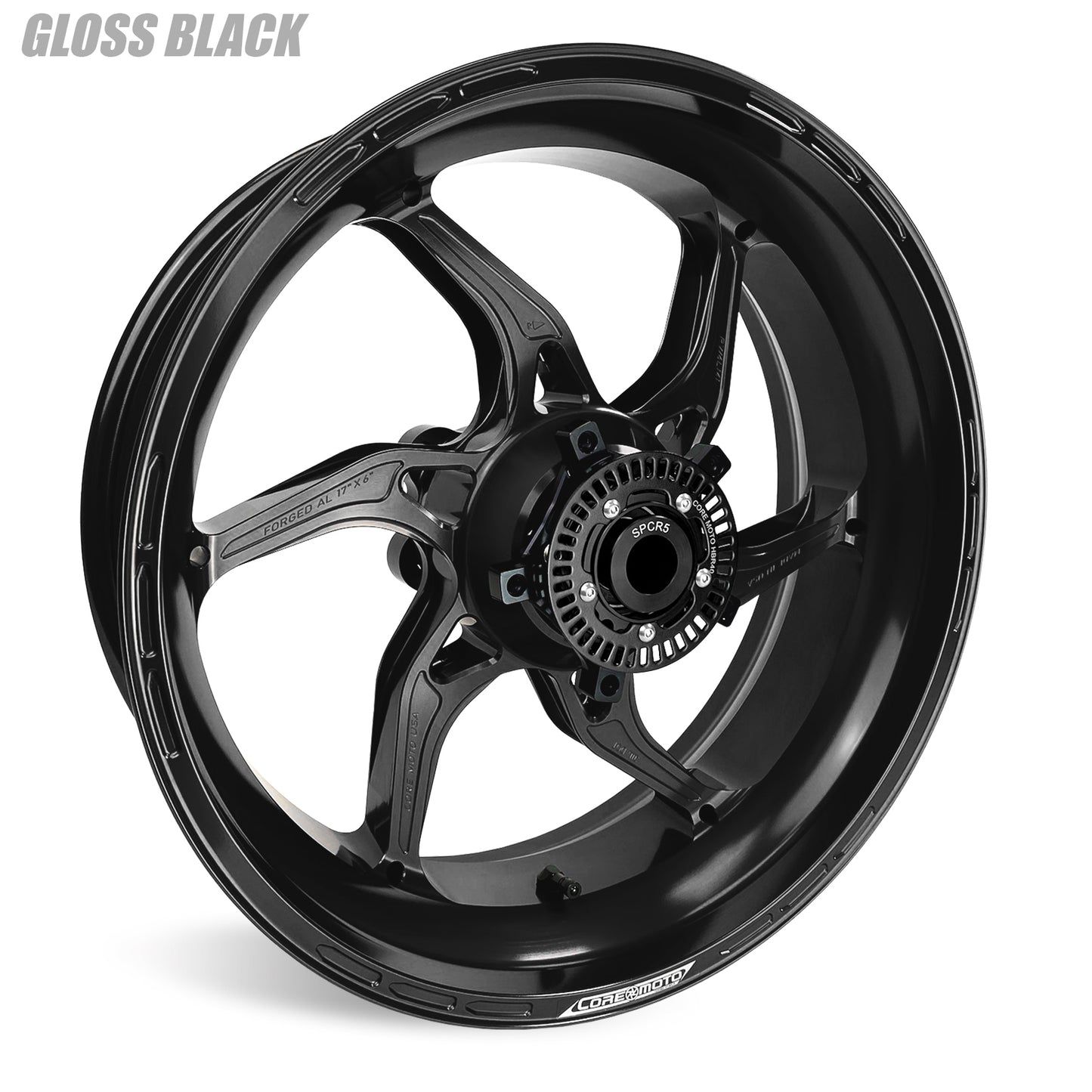 Core Moto APEX-6 Forged Aluminum Wheels for the Kawasaki ZX-10R / ZX-10RR (2016+)