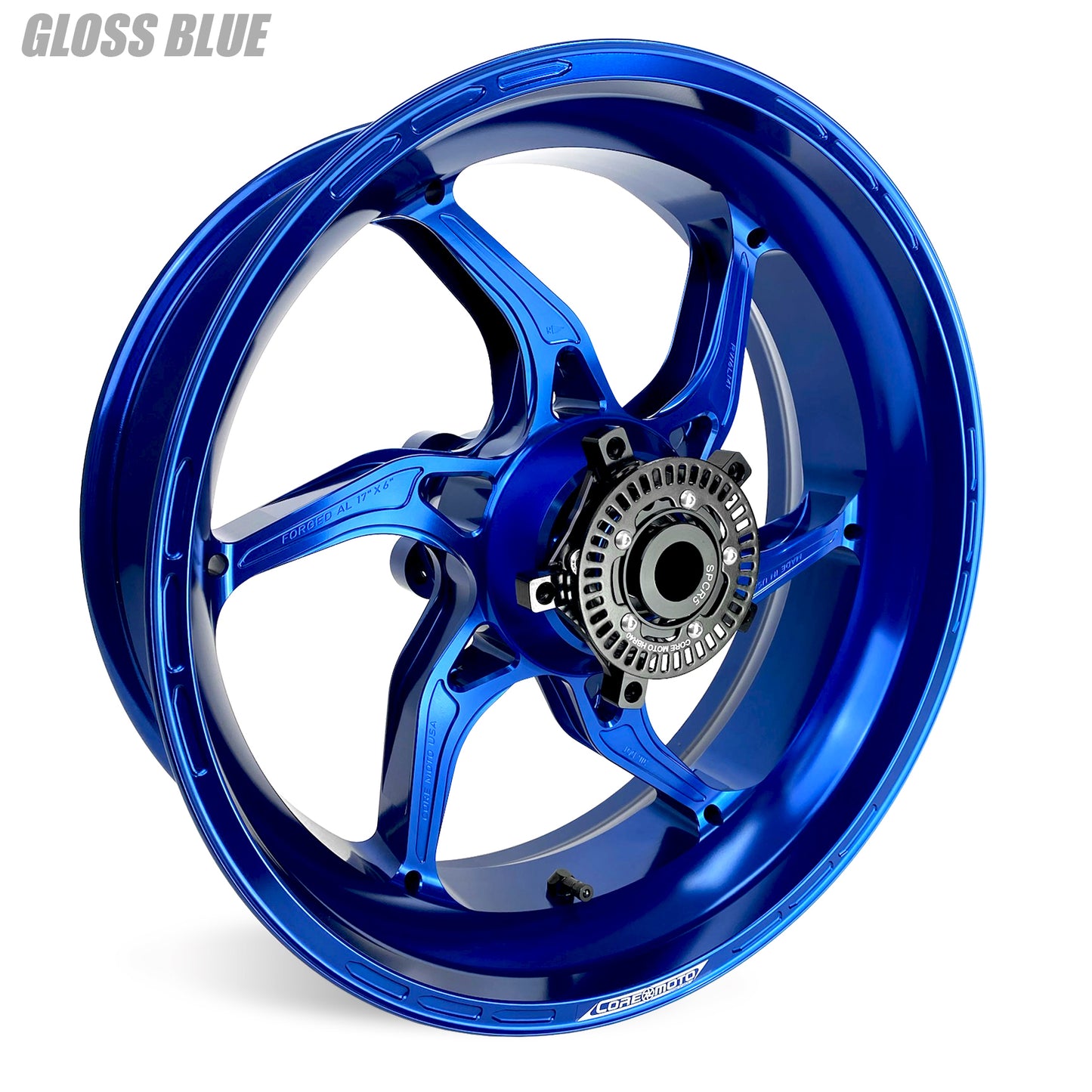 Core Moto APEX-6 Forged Aluminum Wheels for the Kawasaki ZX-10R / ZX-10RR (2016+)