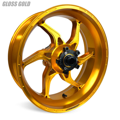 Core Moto APEX-6 Forged Aluminum Wheels for the Kawasaki ZX-10R / ZX-10RR (2016+)