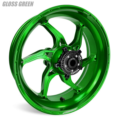 Core Moto APEX-6 Forged Aluminum Wheels for the Kawasaki ZX-10R / ZX-10RR (2016+)
