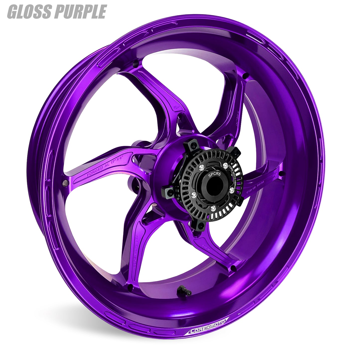 Core Moto APEX-6 Forged Aluminum Wheels for the Kawasaki ZX-10R / ZX-10RR (2016+)