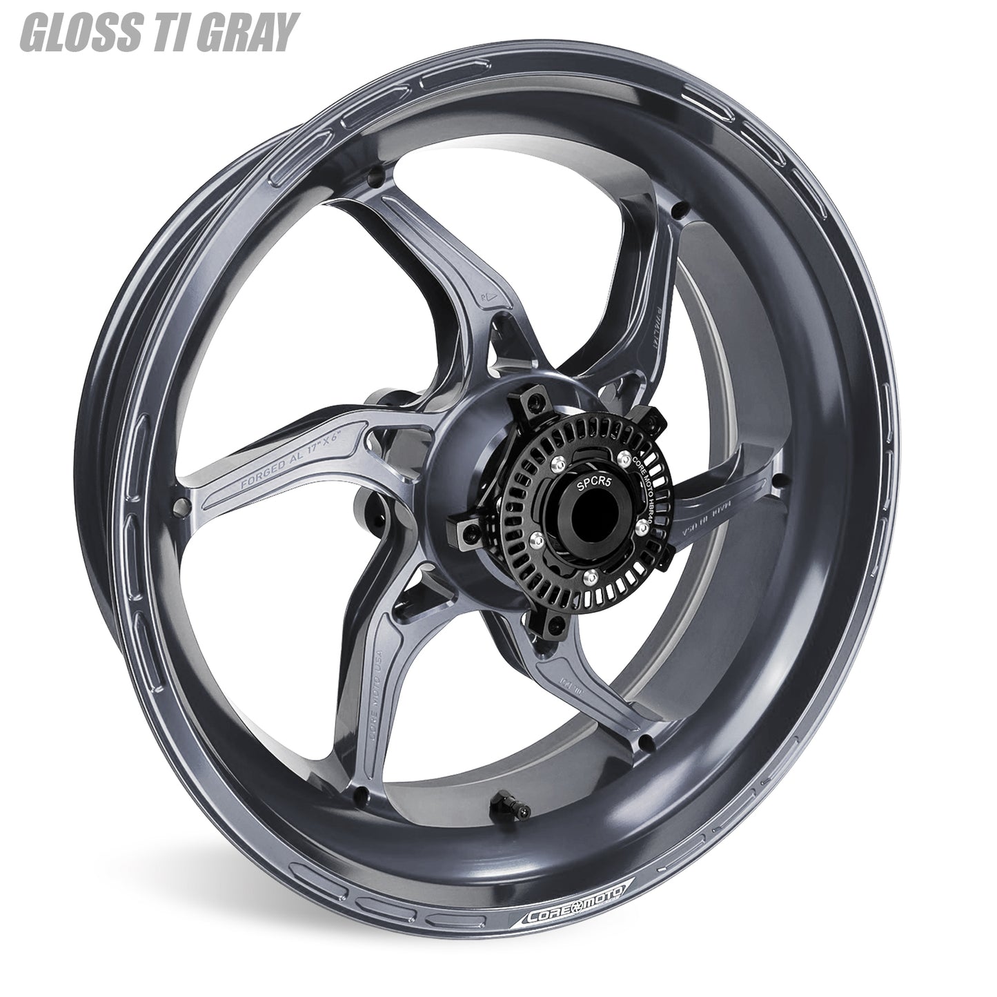 Core Moto APEX-6 Forged Aluminum Wheels for the Kawasaki ZX-10R / ZX-10RR (2016+)