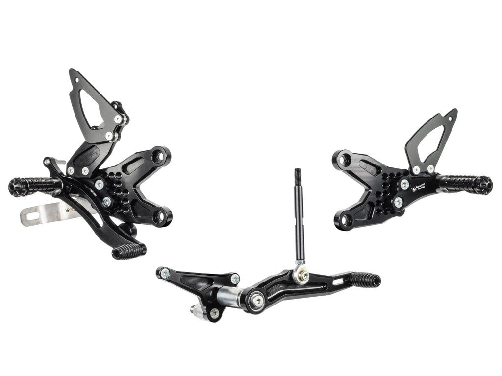 Bonamici Racing Aluminium Rearsets for the BMW S1000RR/HP4/HP4 Race 2008-2014