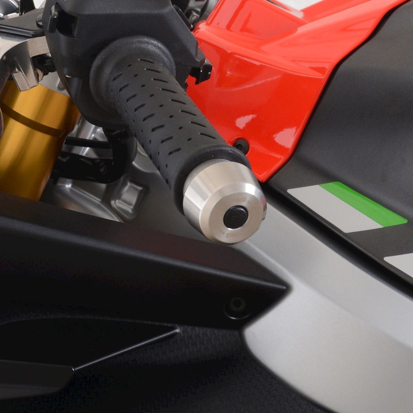 R&G Racing Stainless Bar Ends for Aprilia RS 660 / 457