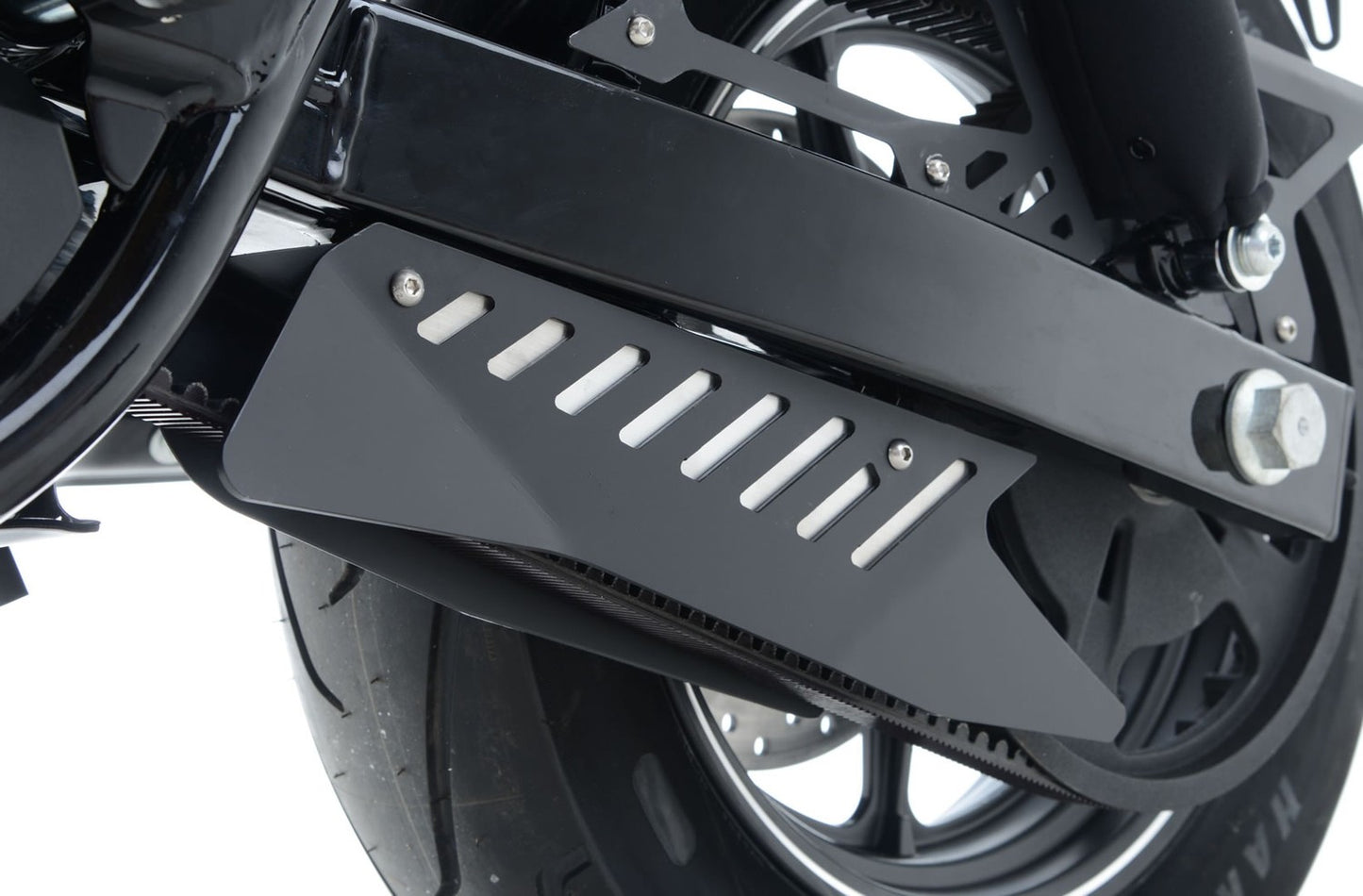 R&G Racing Belt Guard (Lower)for the Harley Davidson Street 500/750 '14-'21