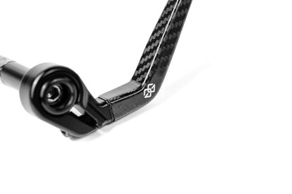 Gilles GT.Shield2 CARBON Lever Guards for the BMW S1000RR / S1000R / HP4 / R nineT, Kawasaki Ninja 400 (2022+)