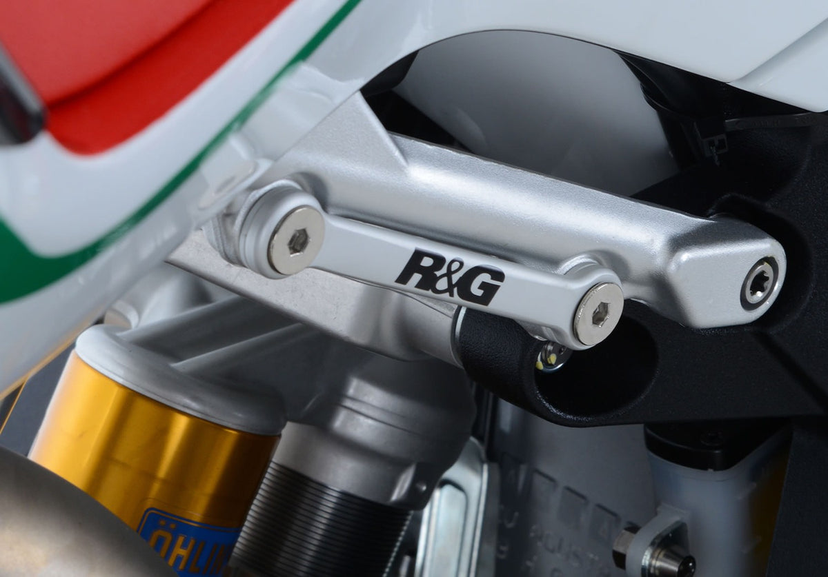 R&G Racing Rear Footrest Blanking Plate (Pair) for the MV Agusta F4 1000R '10-'19 / F4 RR '10-'20 / F4 RC '11-'20