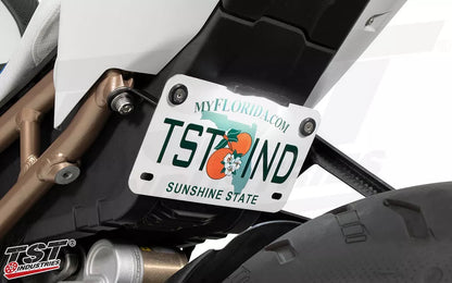 TST Industries Plug and Play LED License Plate Light for BMW S1000RR 2020+