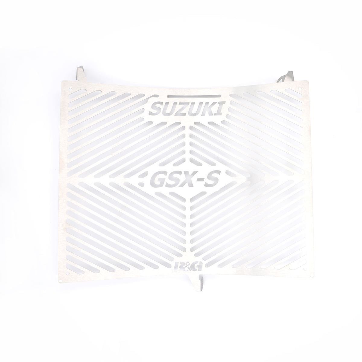 R&G Racing Radiator Guard (Silver, Stainless) for the Suzuki Katana 600/750 '2019 / GSX-S1000GT 2022 ETC