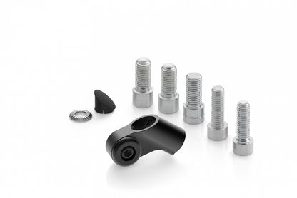 Rizoma Universal Mirror Adapter BS713B - M10 and M8 Mount With Plug