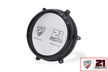 CNC Racing TROY BAYLISS LIMITED EDITION Clear Wet Clutch Cover for the Ducati Panigale / Streetfighter / Multistrada / Diavel V4 / S / Speciale