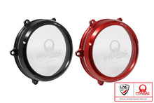 CNC Racing PRAMAC RACING LIMITED EDITION Clear Wet Clutch Cover for the Ducati Panigale 1299/1199/959  Superleggera (and 899 too with modification)