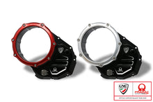 CNC Racing PRAMAC RACING LIMITED EDITION Clear Wet Clutch Cover for the Ducati Monster 937 (2021+) and Multistrada V2 (22-24)