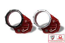 CNC Racing PRAMAC RACING LIMITED EDITION Clear Wet Clutch Cover for the Ducati Monster 937 (2021+) and Multistrada V2 (22-24)