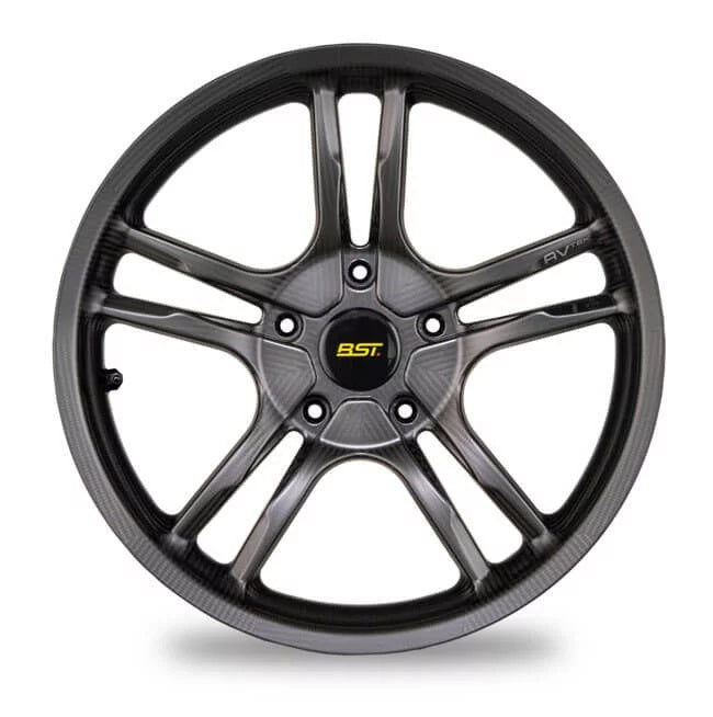 BST AV TEK 10 Spoke Carbon Fiber Rear Wheel for the BMW R 1200 / 1250 GS /Adventure - 17 x 4.5