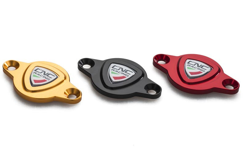 CNC Racing 'Coat of Arms' Timing Inspection Cover for New Ducati's