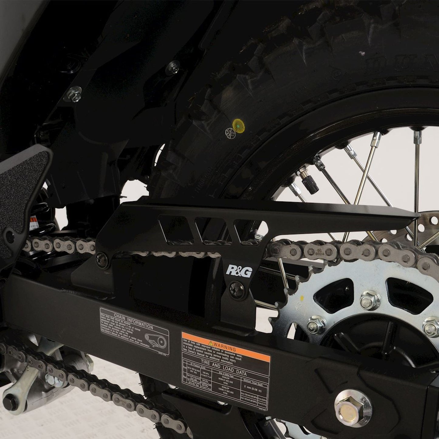 R&G Racing Aluminium Chain Guard for Kawasaki KLR650 '22