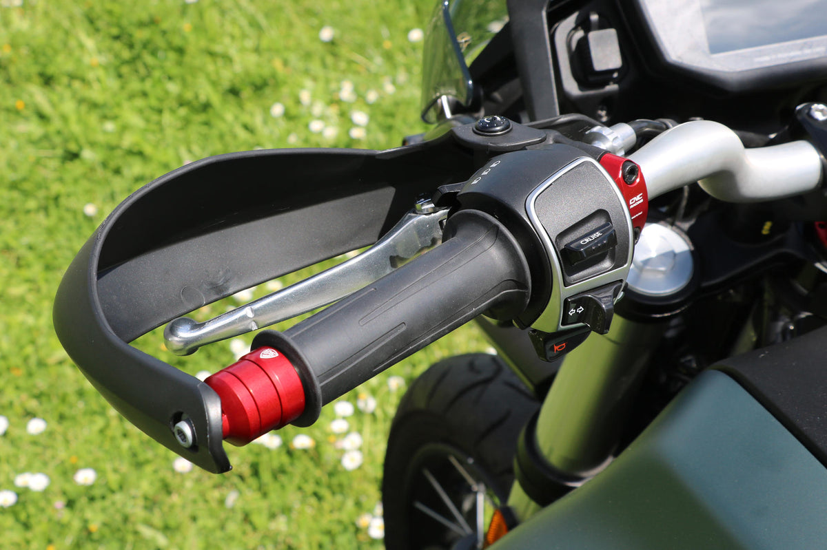 CNC Racing Bar Ends / Mirror Mounts for Moto Guzzi V85 TT (2019+)