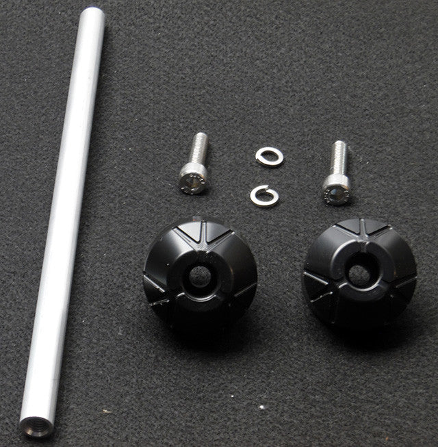 Cox Racing Trident Spoke Pattern Front axle Slider for Ducati's with Larger Axle