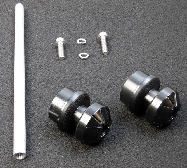 Cox Racing Trident Spoke Pattern Rear axle Slider for Ducati's with Small Single sided Hub
