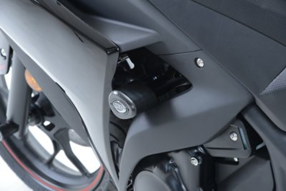 R&G Racing Aero Crash Protectors, RACE TYPE for Yamaha YZF-R25 '14-'18,  YZF-R3 '15-'18