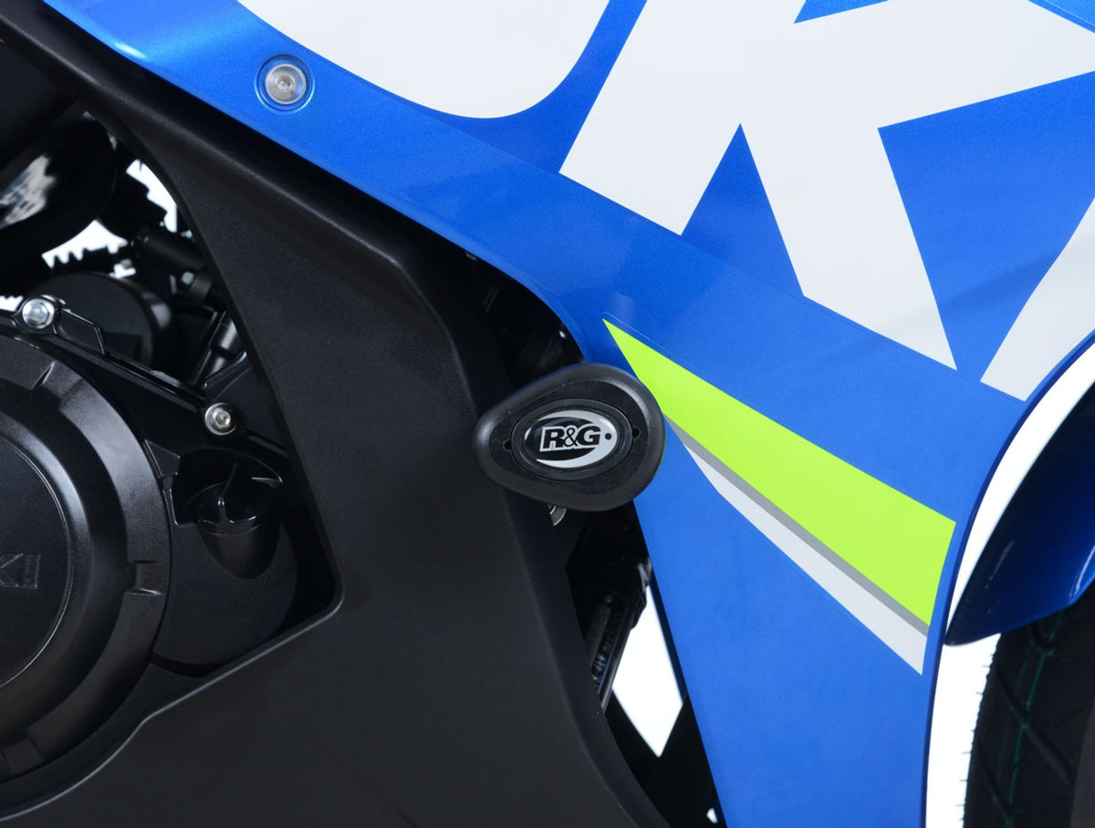 R&G Racing Aero no-cut Frame Sliders for Suzuki GSX250R '17-'21, V-STROM 250 '18-'20