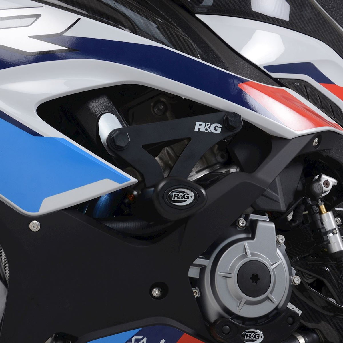 R&G Racing Aero Crash Protectors (asymmetrical RACE kit) for BMW M1000RR '21-'22