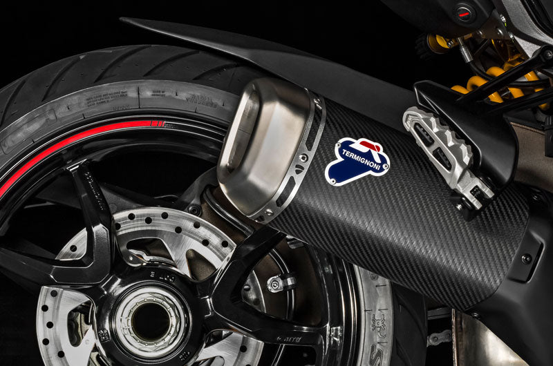 Termignoni Carbon Fiber Slip-on Exhaust for Ducati Multistrada 1200 /1260 (15-20) (Formally Ducati Performance 96480711A)