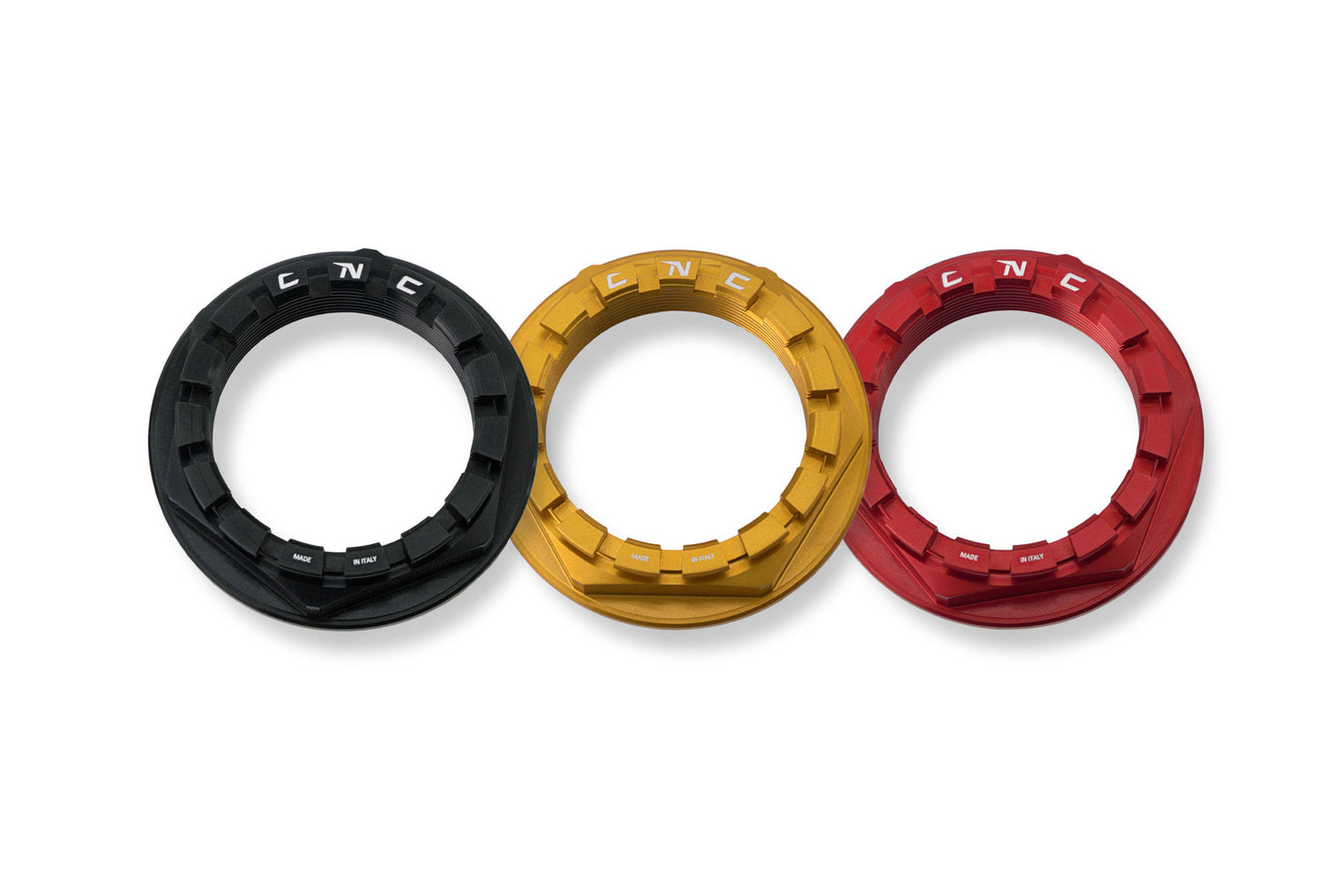 CNC Racing Left Hand (Sprocket) Rear Axle Nut for small hub (5 hole) Ducati