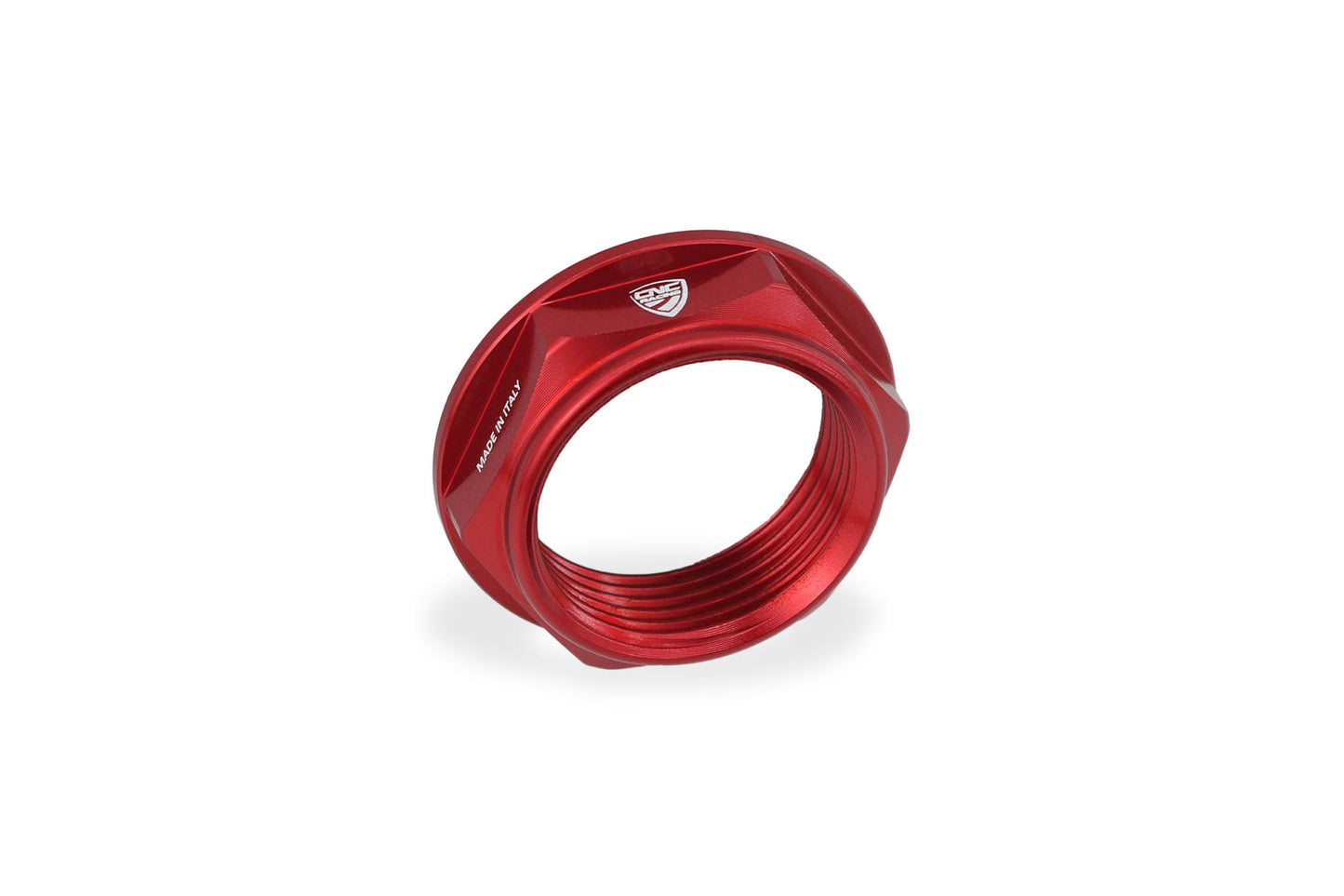 CNC Racing Front Wheel Axle Nut for the Moto Guzzi V85 TT