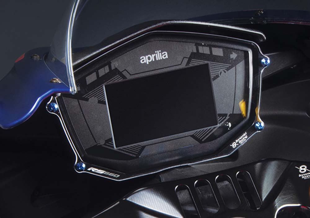Bonamici Racing Dashboard Protection for the Aprilia RS 660 2020-2023